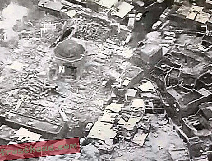 noticias inteligentes, noticias inteligentes arte y cultura, noticias inteligentes historia y arqu - La Gran Mezquita de Mosul de al-Nuri destruida por militantes de ISIS