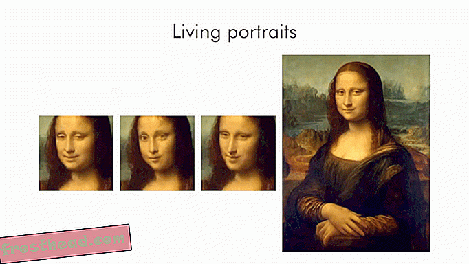 "Mona Lisa" оживява в компютърно генериран "Жив портрет"