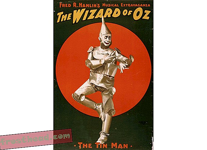 noticias inteligentes, noticias inteligentes arte y cultura, noticias inteligentes historia y arqu - The Tin Man es un recordatorio de la carrera de aceite de Onetime de L. Frank Baum