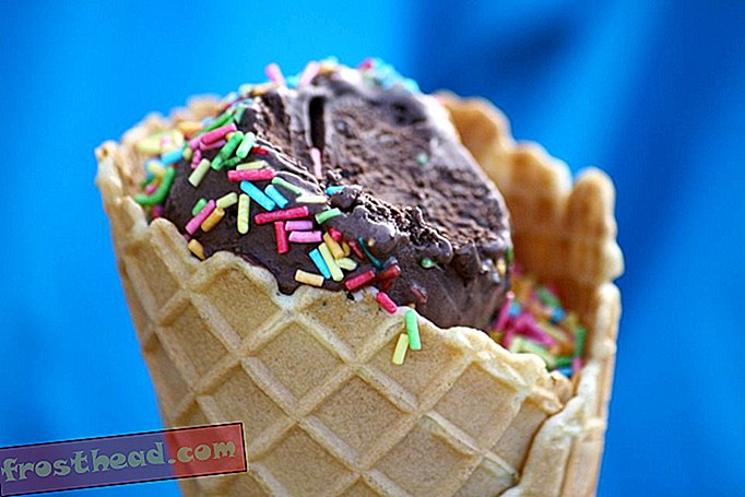 Conul de înghețată uimitor, portabil și comestibil