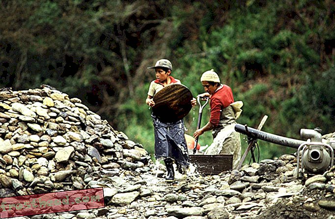 Перу пробива незаконни миньори на злато