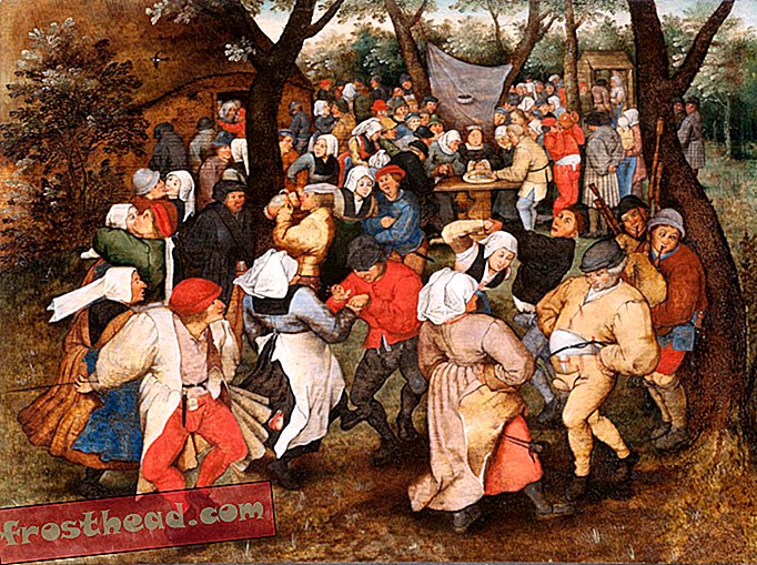 एक Brueghel पेंटिंग लंबी एक प्रदर्शन पर जा रहा है एक Copyist द्वारा बनाया जाना चाहिए