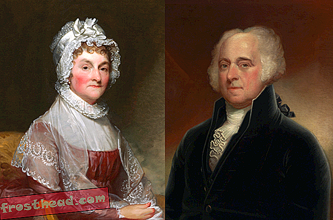 Abigailin ja John Adamsin kirjeet osoittavat keskinäisen kunnioituksensa