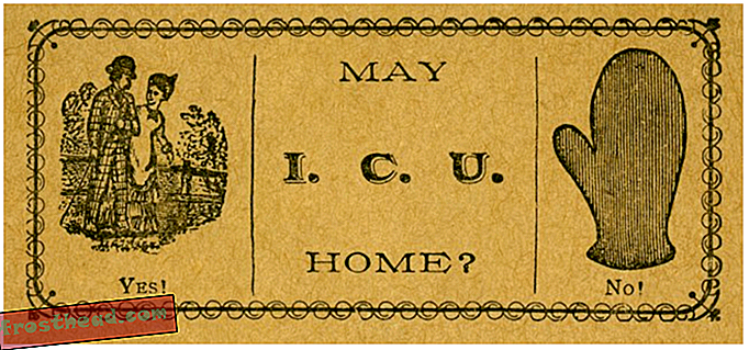 स्मार्ट समाचार, स्मार्ट समाचार कला और संस्कृति - 19 वीं सदी के अमेरिकियों ने पिक पिकअप लाइन्स की जगह कॉलिंग कार्ड्स दिए