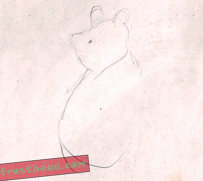 Το νέο βιβλίο ξεθωριάζει το πιό πρόωρο σκίτσο της Winnie the Pooh