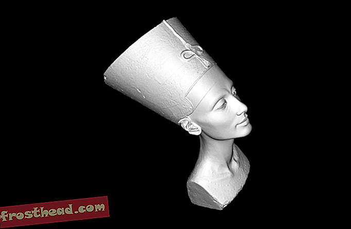 noticias inteligentes, historia de noticias inteligentes y arqueología - Gracias a los escáneres furtivos, cualquiera puede imprimir en 3D una copia del busto de Nefertiti
