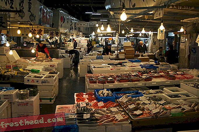 Пожар избухва на историческия рибен пазар в Токио