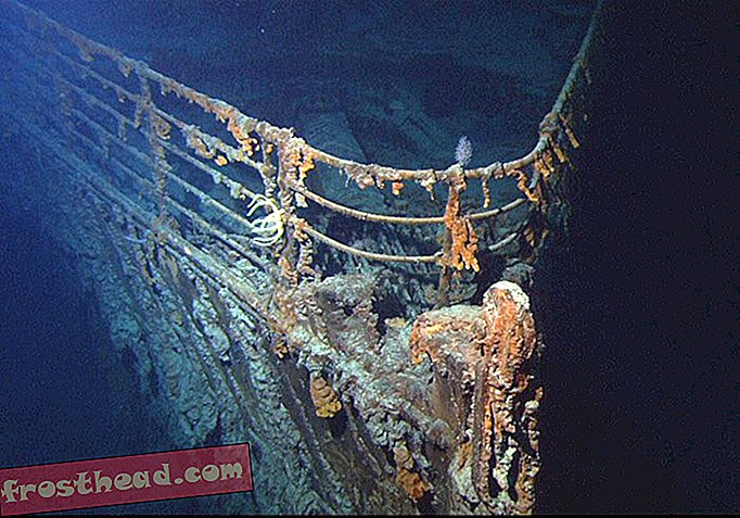 Туристическая компания предлагает (очень дорогие) погружения на обломки "Титаника"