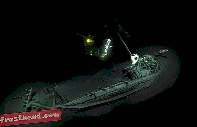 Le plus ancien naufrage intact découvert dans la mer Noire