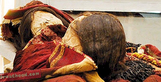 Ове чилеанске мумије биле су сахрањене у црвеној одећи од сребра