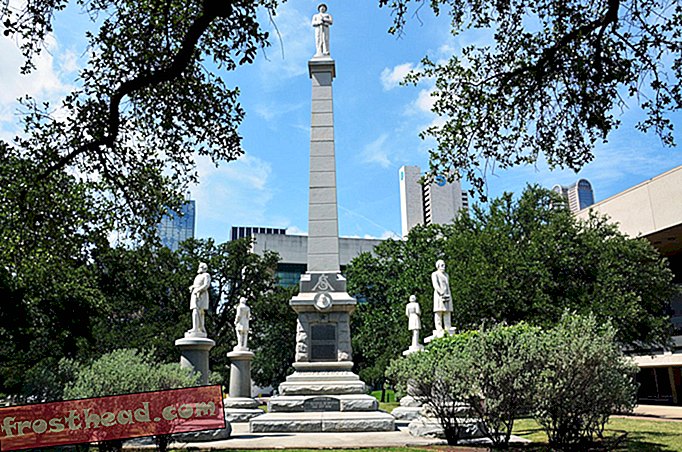 Byråd i Dallas stemmer for å fjerne Massive Confederate War Memorial