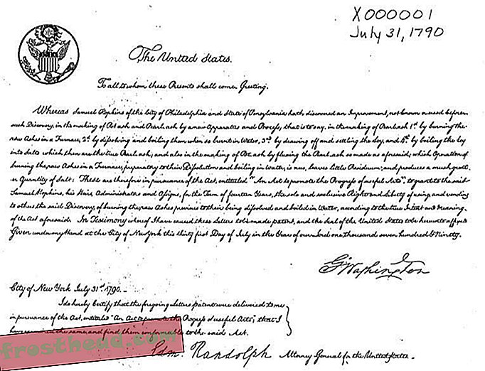 Hvad de tre første patenter siger om det tidlige Amerika
