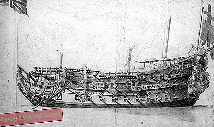 1665. године, британски ратни брод се мистериозно разнио - и ускоро бисмо могли знати зашто