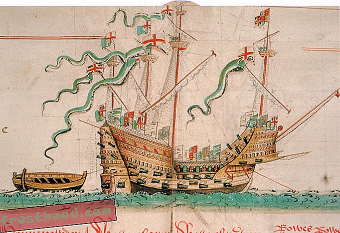 Nova Nanotecnologia Retorna O Navio De Guerra Favorito De Henrique VIII Para Sua Antiga Glória