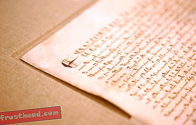 Eine frühe Kopie der Magna Carta wurde vergessen in einem alten Sammelalbum gefunden
