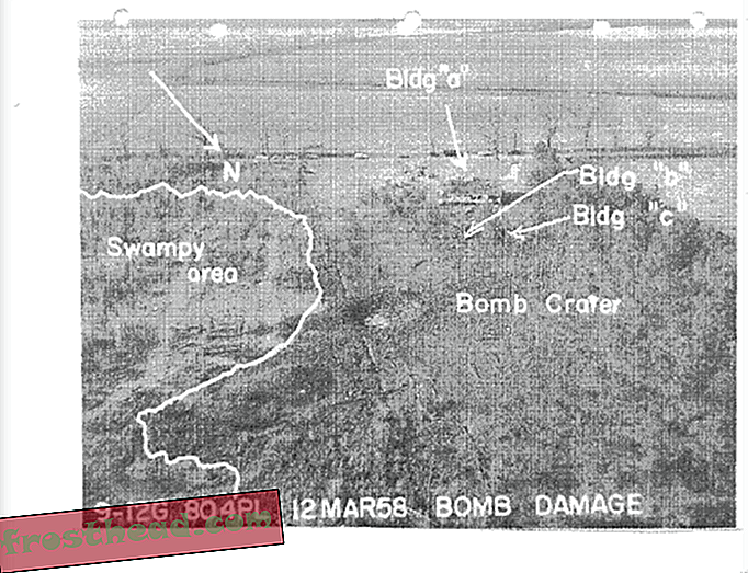 Pendant la guerre froide, l'armée de l'air a largué une bombe nucléaire non armée en Caroline du Sud