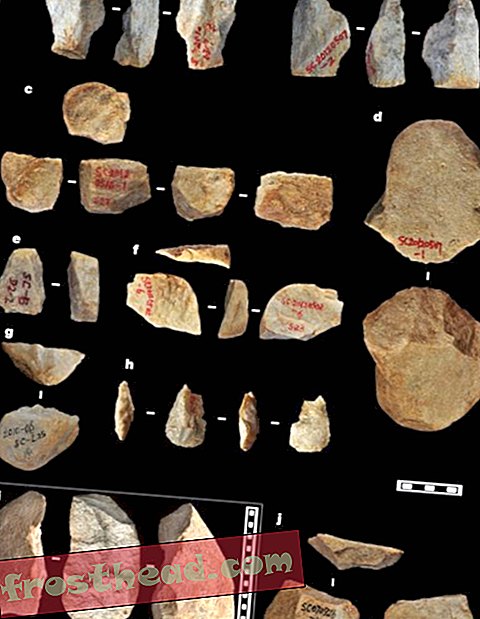 כלי האבן העתיקים ביותר מחוץ לאפריקה שנחשפו בסין