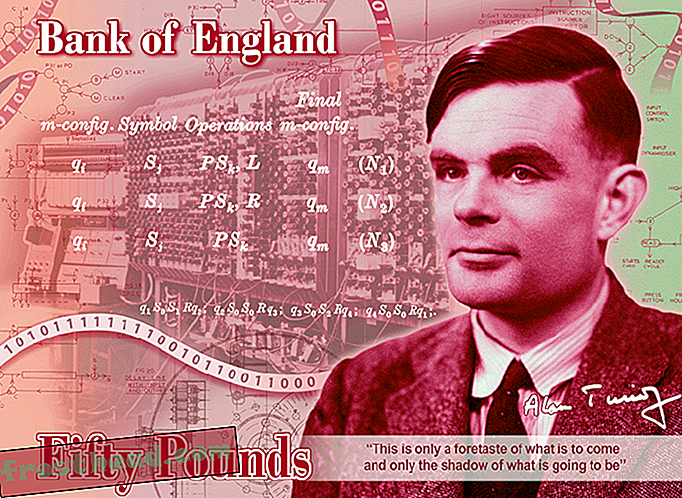 Alan Turing saab Suurbritannia 50-kroonise noodi uue näo