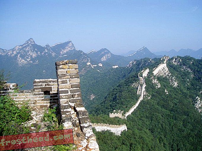 Plus de 1 200 milles de la grande muraille de Chine ont été détruits
