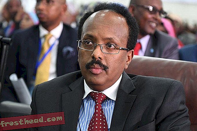 De nieuwe president van Somalië is een Amerikaans staatsburger.  Hoe is dat gebeurt?