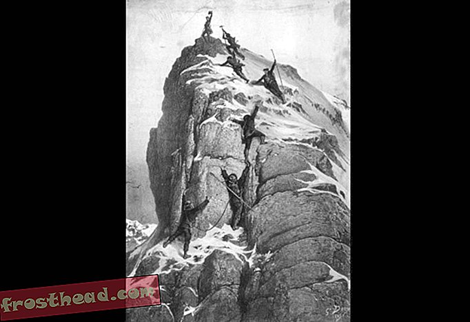 Трагичната история за първото изкачване на Матерхорн