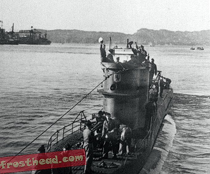 Vragning af en nazistisk U-båd blev fundet ved kysten af ​​North Carolina