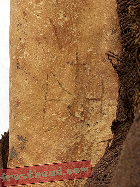 noticias inteligentes, historia de noticias inteligentes y arqueología - Esta momia tenía un ángel tatuado en su pierna