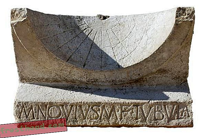 Rare cadran romain découvert en Italie