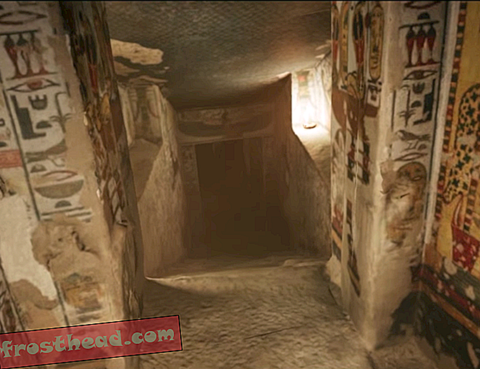 Πραγματοποιήστε μια περιήγηση VR του επεξεργασμένου τάφου ενός αιγυπτιακού βασίλισσα