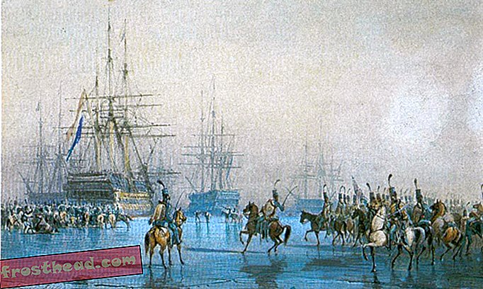 pametne vijesti, pametna povijest vijesti i arheologija - Jedini trenutak u povijesti kada su muškarci na konju zarobili flotu brodova
