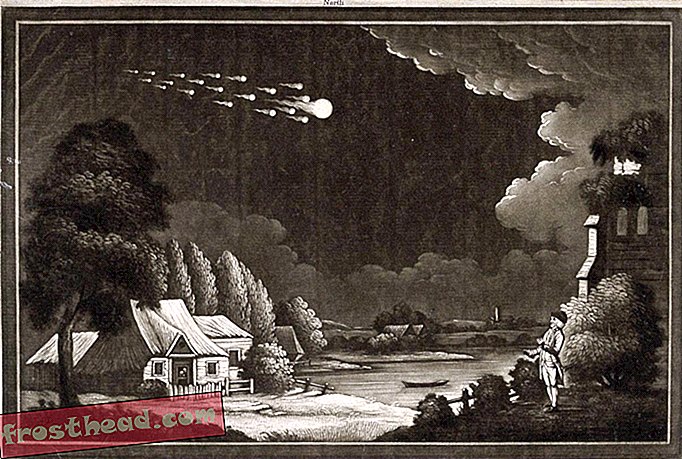 Научници нису веровали у метеорите све до 1803. године
