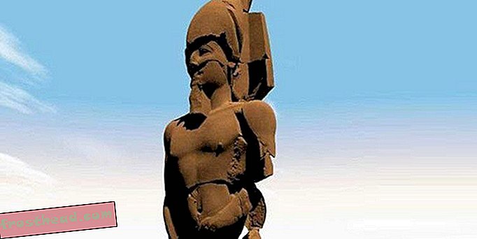 4.500 fragmentos recién descubiertos ayudan a juntar la estatua masiva de Psamtik I