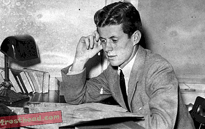 pametne vijesti, pametna povijest vijesti i arheologija - Čujte 20-godišnjeg Johna F. Kennedyja kako govori