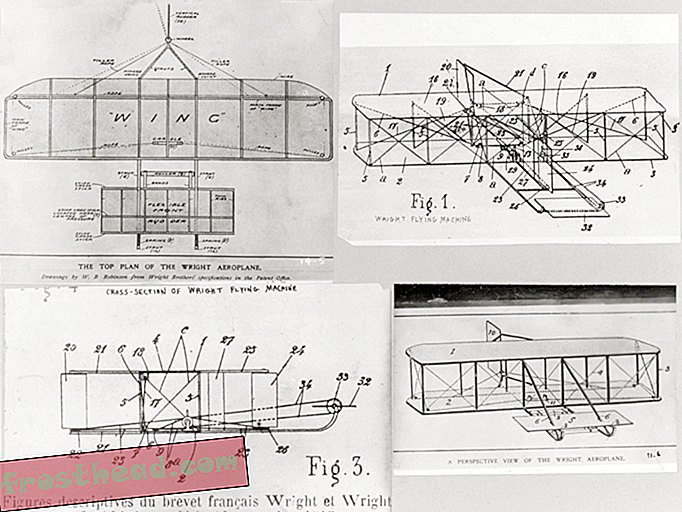 slim nieuws, slimme nieuwsgeschiedenis en archeologie - Na 36 jaar vonden archivarissen eindelijk het patent van het vliegtuig van de gebroeders Wright