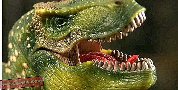 Ecco come sono fatti i dinosauri giocattolo di plastica