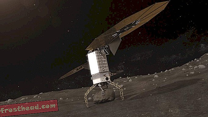 Asteroidní balvan bude odrazovým můstkem na cestě na Mars