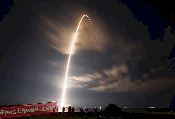 Sådan virkede SpaceX Rocket Crash virkelig ud