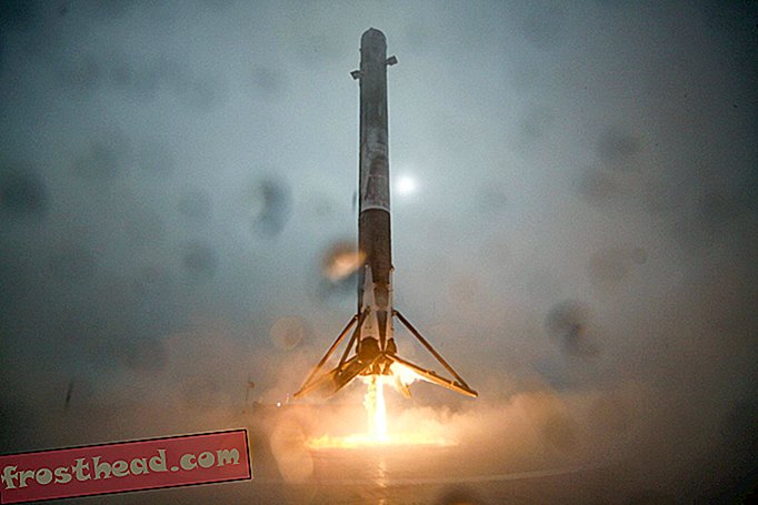 הנחיתה של SpaceX של יום ראשון לא התקדמה בדיוק כמתוכנן