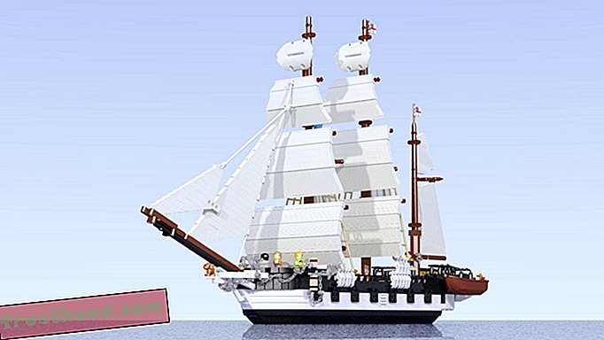 smarte nyheder, smarte nyhedsidéer og innovationer - En god idé: Opret en HMS Beagle i LEGO-form