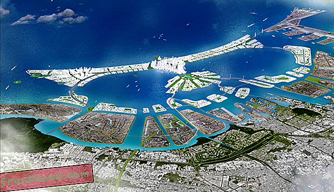 Jakarta ehitab hiiglaslikku linnukujulist mereseina
