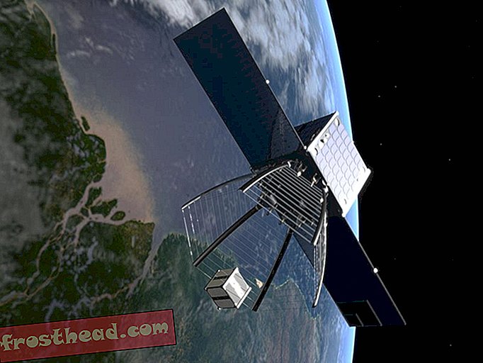 स्मार्ट समाचार, स्मार्ट समाचार विचार और नवाचार, स्मार्ट समाचार विज्ञान - यह पीएसी-मैन स्पेसक्राफ्ट एक उपग्रह को खा जाएगा