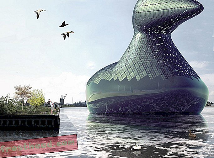 København kan installere en gigantisk, energisamlende and i havnen