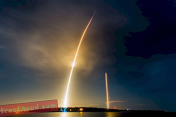 חדשות חכמות, מדע חדשות חכמות, נסיעות חדשות חכמות - הרקטה של ​​SpaceX תקעה את הנחיתה