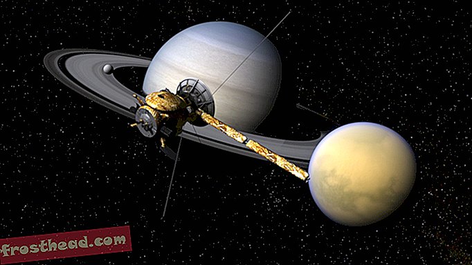 Saturnuksen Moon Titanista löytyvät mahdolliset elämän ainesosat