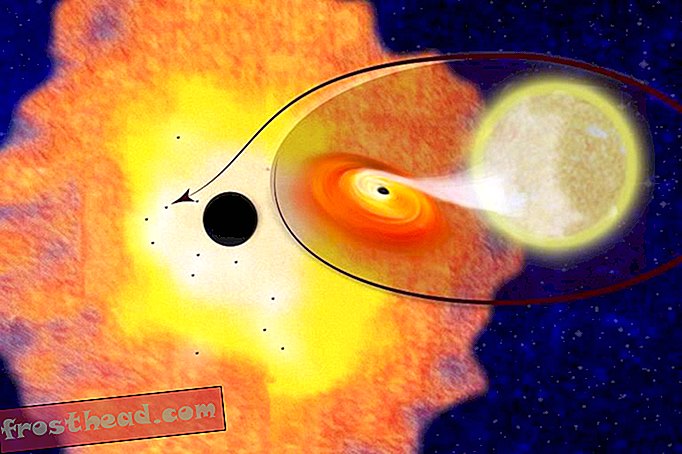 Mælkevejens centrum kan være fyldt med sorte huller