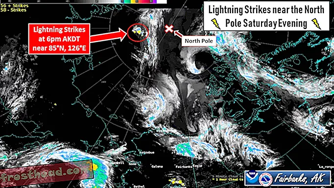 intelligente Nachrichten, intelligente Nachrichtenwissenschaft - Seltene Blitzeinschläge 300 Meilen vom Nordpol entfernt