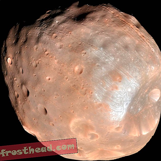 Nouvelles intelligentes, science de l'information intelligente - La gravité de Mars déchiquette lentement sa lune Phobos
