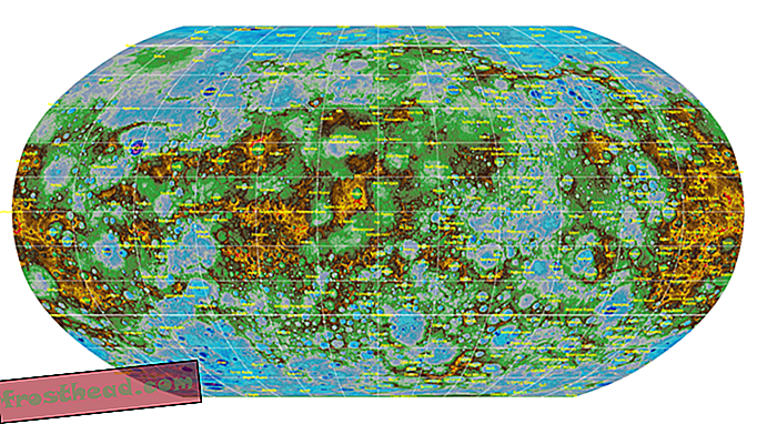 паметне вести, паметне науке о вестима - Погледајте Меркуров пејзаж у запањујућим детаљима