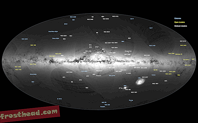 Découvrez un milliard d'étoiles dans cette nouvelle carte étonnante de la voie lactée-Nouvelles intelligentes, science de l'information intelligente