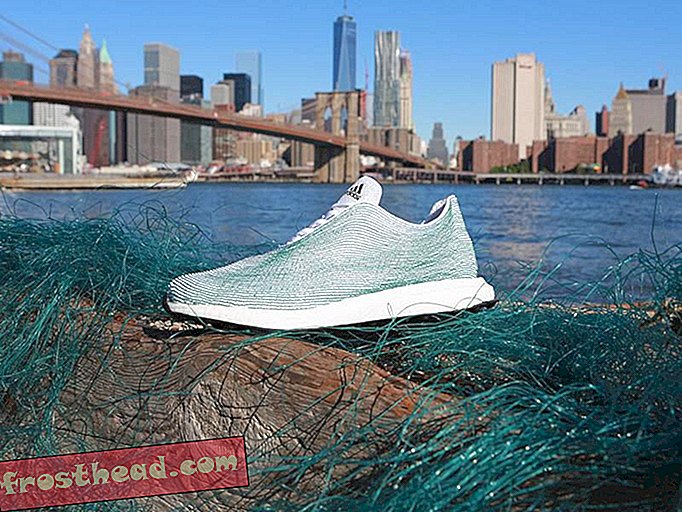 notícia esperta, ciência esperta da notícia - Adidas acaba de fazer um tênis de corrida do lixo oceânico